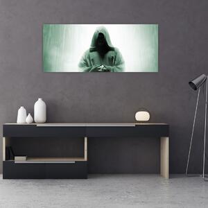 Tablou - Călugăr în întuneric (120x50 cm)