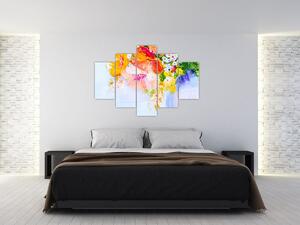 Tablou - Flori,pictură (150x105 cm)
