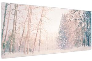 Tablou - Priveliște pădure (120x50 cm)