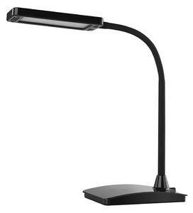 Lampă de birou LED EDDY, cu intensitate reglabilă, 6W, 230V, 3000/4500/6800K, neagră