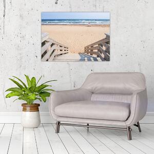 Tablou - Plajă (70x50 cm)