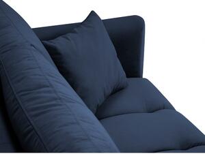 Canapea cu tapițerie de catifea Interieurs 86 Octave, albastru închis