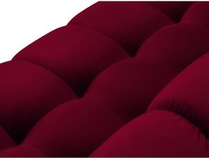 Canapea din catifea Cosmopolitan Design Bali, roșu