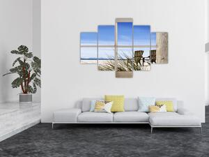 Tablou - Priveliște pe geam (150x105 cm)