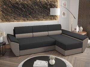 Colțar Radiant L3 (Negru + capuccino) (D). 1057466