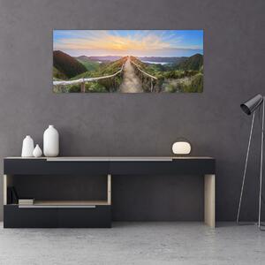 Tablou - Potecă de munte (120x50 cm)