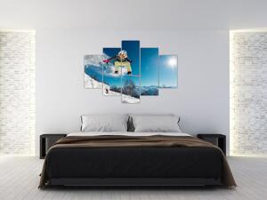 Tablou - Snowboarder (150x105 cm)
