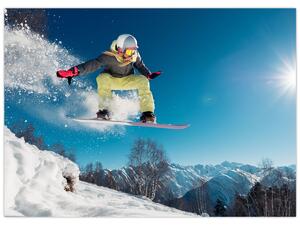 Tablou - Snowboarder (70x50 cm)