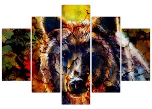 Tablou - Urs,pictură (150x105 cm)