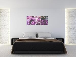 Tablou - Trandafiri (120x50 cm)