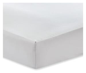 Cearșaf din bumbac satinat Bianca Classic, 135 x 190 cm, gri