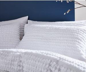 Lenjerie de pat din bumbac Bianca Malmo, 135 x 200 cm, alb