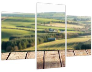 Tablou - Priveliște peisaj (90x60 cm)