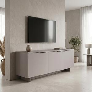 Comoda TV, Beldon, Gri, 150x42x55 cm