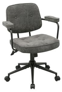 Scaun birou, Leberta, Antracit, 64x63.5x86 cm