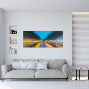 Tablou - Pictură abstractă (120x50 cm)