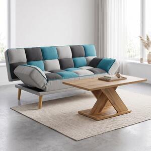 Set mobilier studenti canapea si masuta de cafea, 2 buc, Rythm, Multicolor, 178x91x86 cm