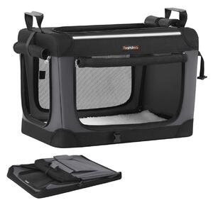 Geanta de transport animale Feandrea, Bax, Negru, 60x42x42 cm