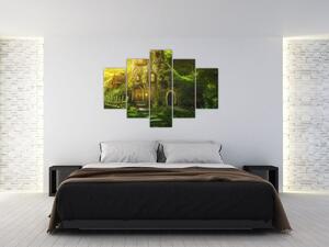 Tablou - Pădure de poveste (150x105 cm)