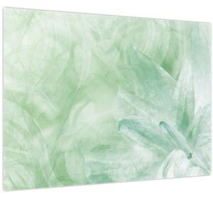 Tablou - Floare verde (70x50 cm)