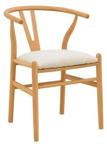 Scaun Wishbone, Bej, 51x58x73 cm