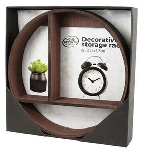 Polita decorativa de perete ACCENTS 37 cm - mai multe culori Culoare: Maro închis