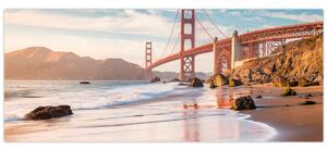 Tablou - Golden Gate Bridge (120x50 cm)