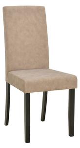 Scaun Zeben, Bej/Negru, 43.5x55.5x93.5 cm