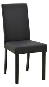 Scaun Zeben, Negru, 43.5x55.5x93.5 cm