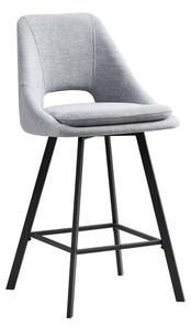 Scaun de bar Initiate, Gri, 48x56x98 cm