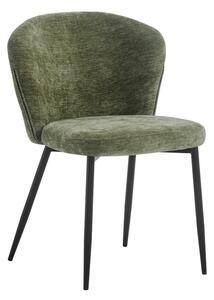 Scaun Mercy, Verde inchis, 57x60.5x79 cm