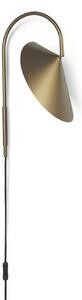 Lampă de perete ferm LIVING, Arum Swivel, Bronz / Alamă Veche, Camera de zi, Metal, Design