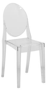 Scaun Narova, Transparent, 40x45x92 cm
