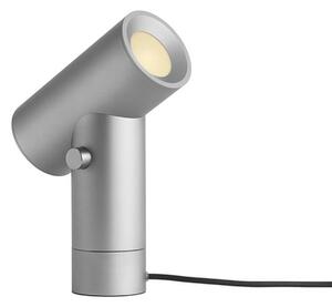 Lampă de masă Muuto, reglabil, Metalic, Camera de zi, Aluminiu