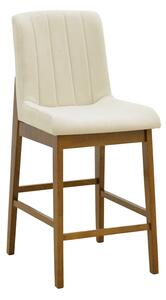Scaun de bar Dalby, Ecru, 50x45x102.5 cm