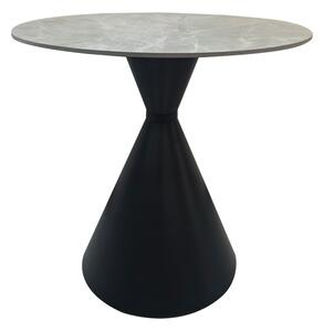 Masa Flenada, Negru, 80x80x76 cm