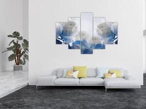 Tablou - Trandafir alb (150x105 cm)
