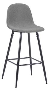 Scaun de bar Bella, Antracit, 41.5x49x108 cm