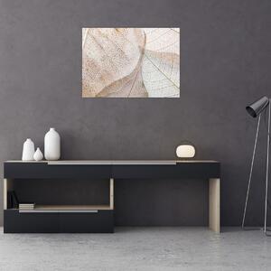 Tablou - Frunze bej (70x50 cm)