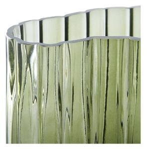 Vaza decorativa, Verde, 12x21.5x26.5 cm