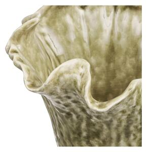 Vaza decorativa, Nisip inchis, 22x22x23.5 cm