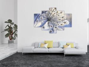 Tablou - Flori înghețate (150x105 cm)