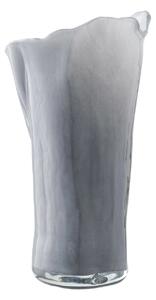 Vaza decorativa, Gri, 12.5x13x24 cm
