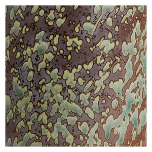 Vaza decorativa, Maro inchis, 9.5x9.5x20 cm