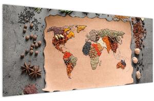 Tablou - Rădăcinile lumii (120x50 cm)