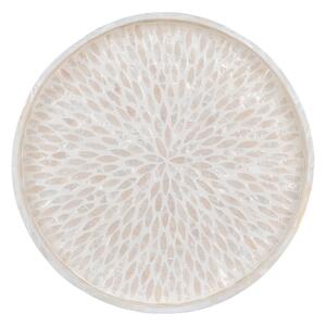 Tava decorativa, Bej, 40x40x3.5 cm