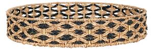 Tava decorativa Nerja, Natural, 38x38x7 cm