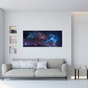 Tablou - Cer de noapte (120x50 cm)