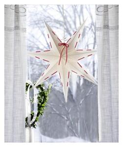 Decorațiune luminoasă pentru Crăciun Star Trading Vira, Ø 60 cm, alb