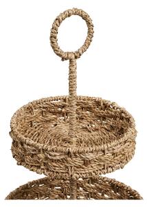 Tava decorativa Rifbjerg, Natural , 25x25x40.5 cm